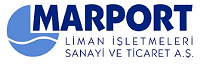 Logo von Marport. Der Slogan lautet Liman isletmeleri sanayi ve tocaret.